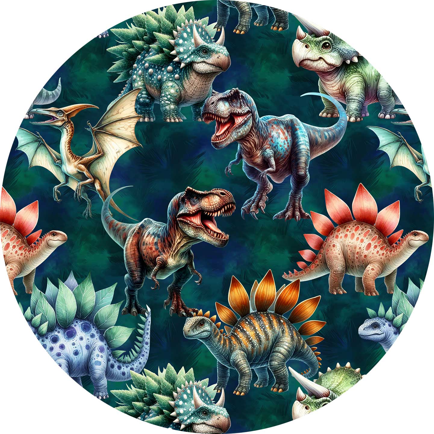 Charlie Play Jurassic Dreams - Bamboo Lyocell Zippy Romper