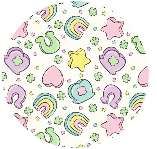 Lucky Charms - Long sleeve bamboo twirl dress