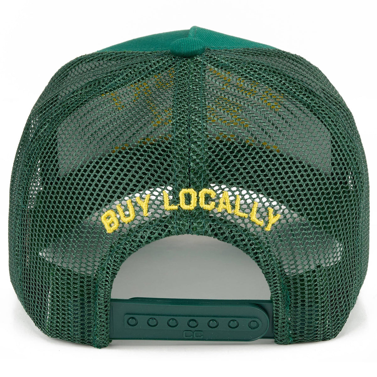 SUPPORT LOCAL FARMERS Letter Two Tone Trucker Hat
