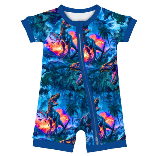 Dino Land Bamboo Shortie Zippy