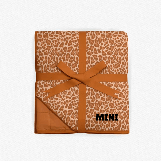 Wild One Mini Quilted Blanket 33”x33”