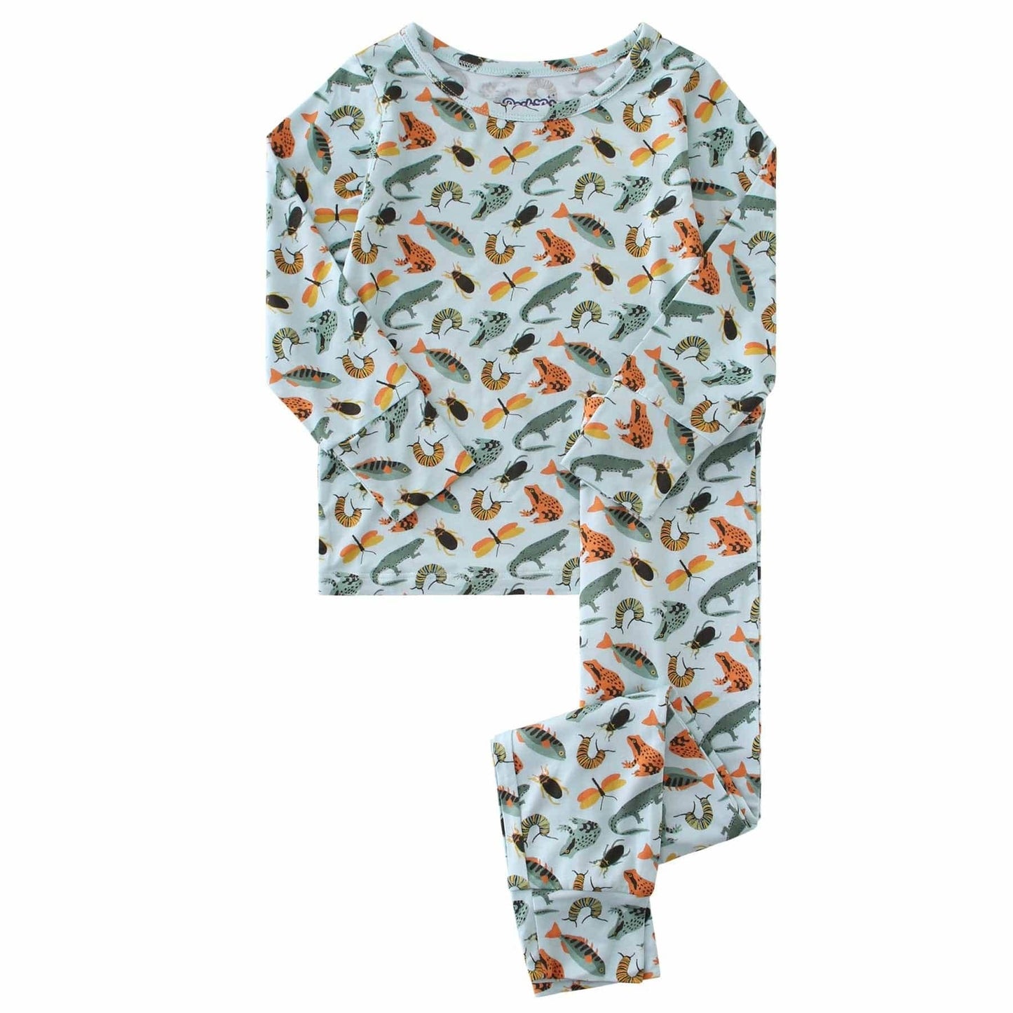 PoshTOT Lizards & Bugs 2 Piece PJ Set