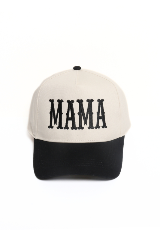 Embroidered MAMA Hat (7 Panel)
