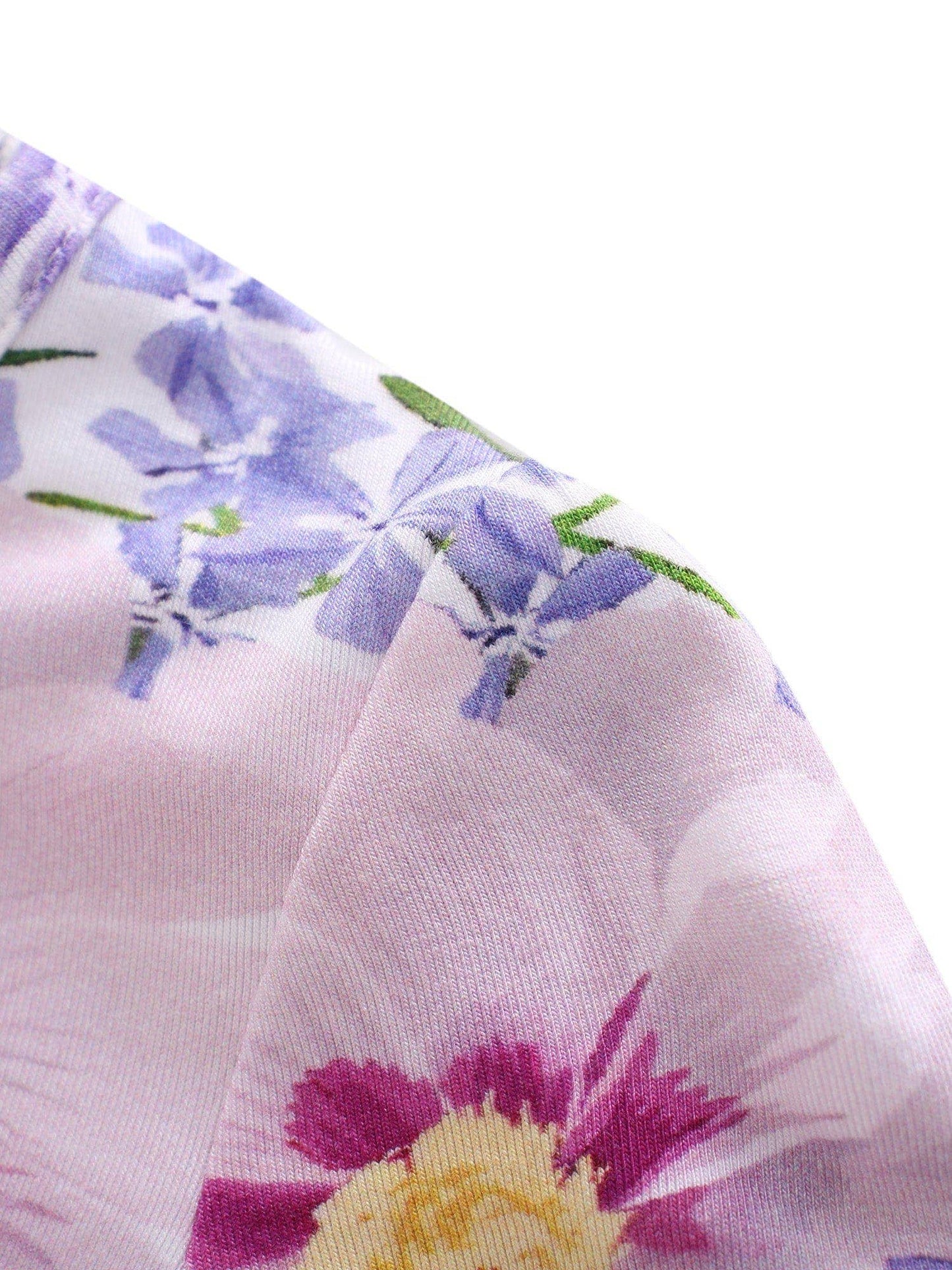 PoshTOT Morning Glory Bamboo Girls Twirl Dress