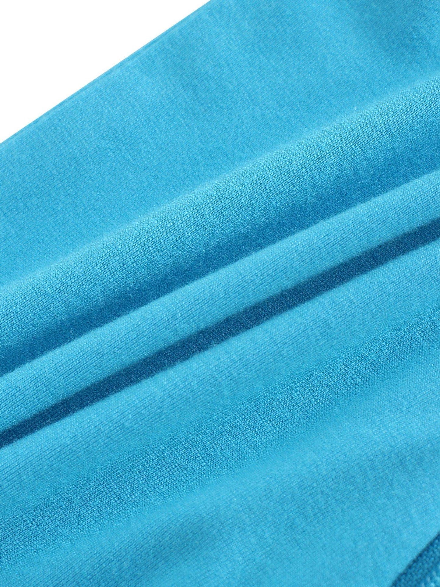 PoshTOT Blue Bamboo Baby Convertible Zippy Romper