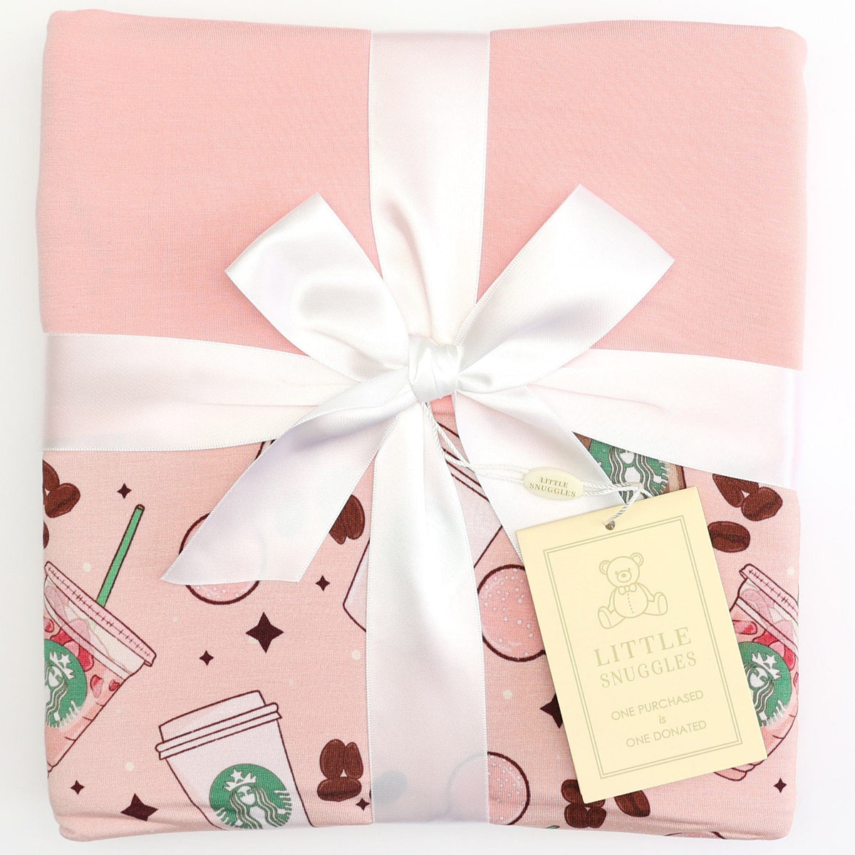 Pink Drink Bamboo Blanket