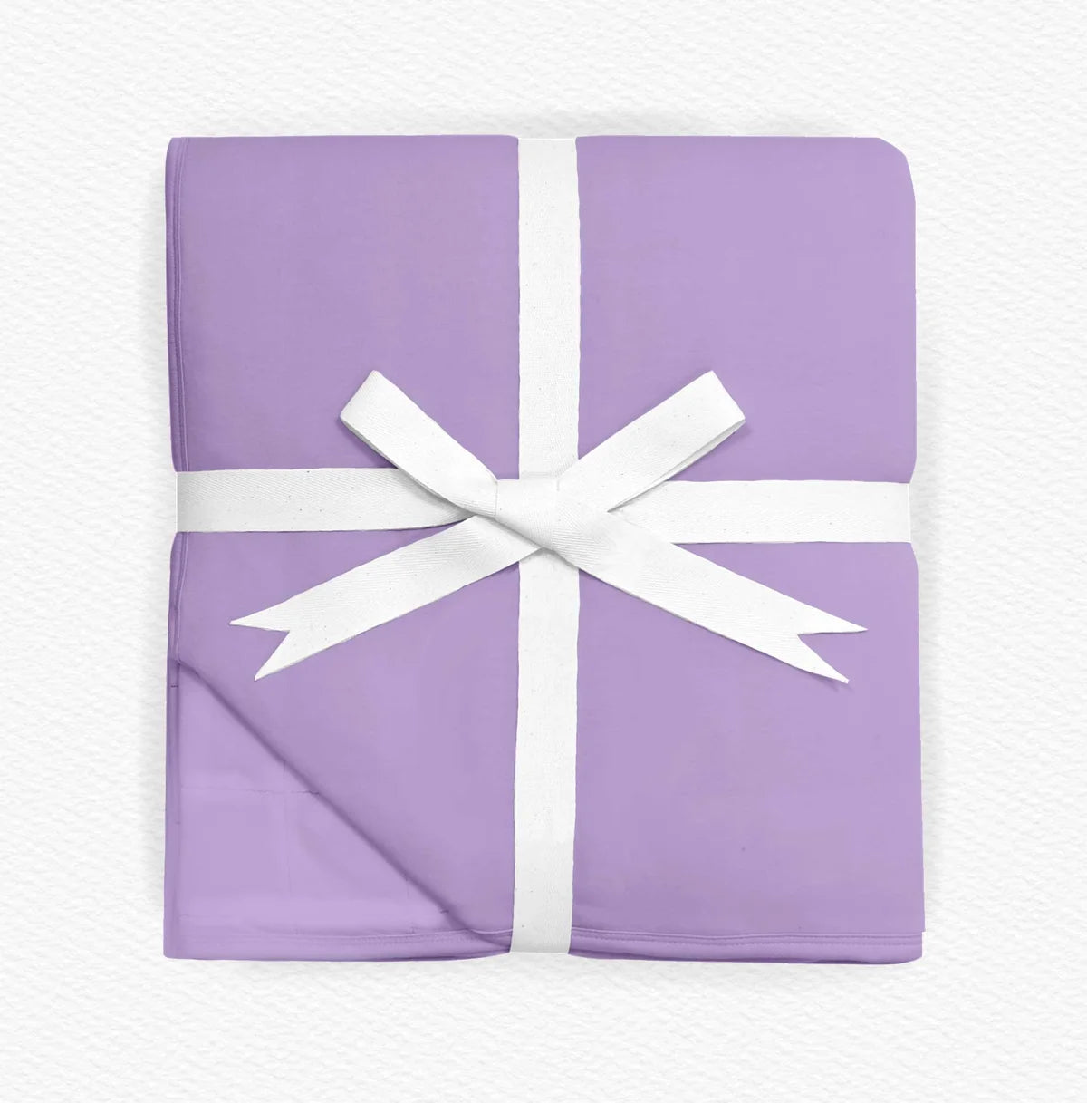 Solid Lilac Bamboo Blanket
