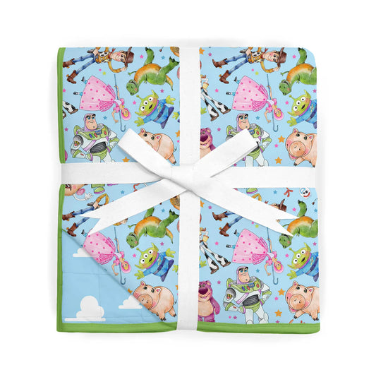 Toy Box Tales Bamboo Blanket