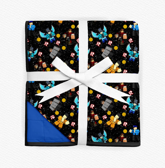 Rough & Rowdy Blox Bamboo Blanket