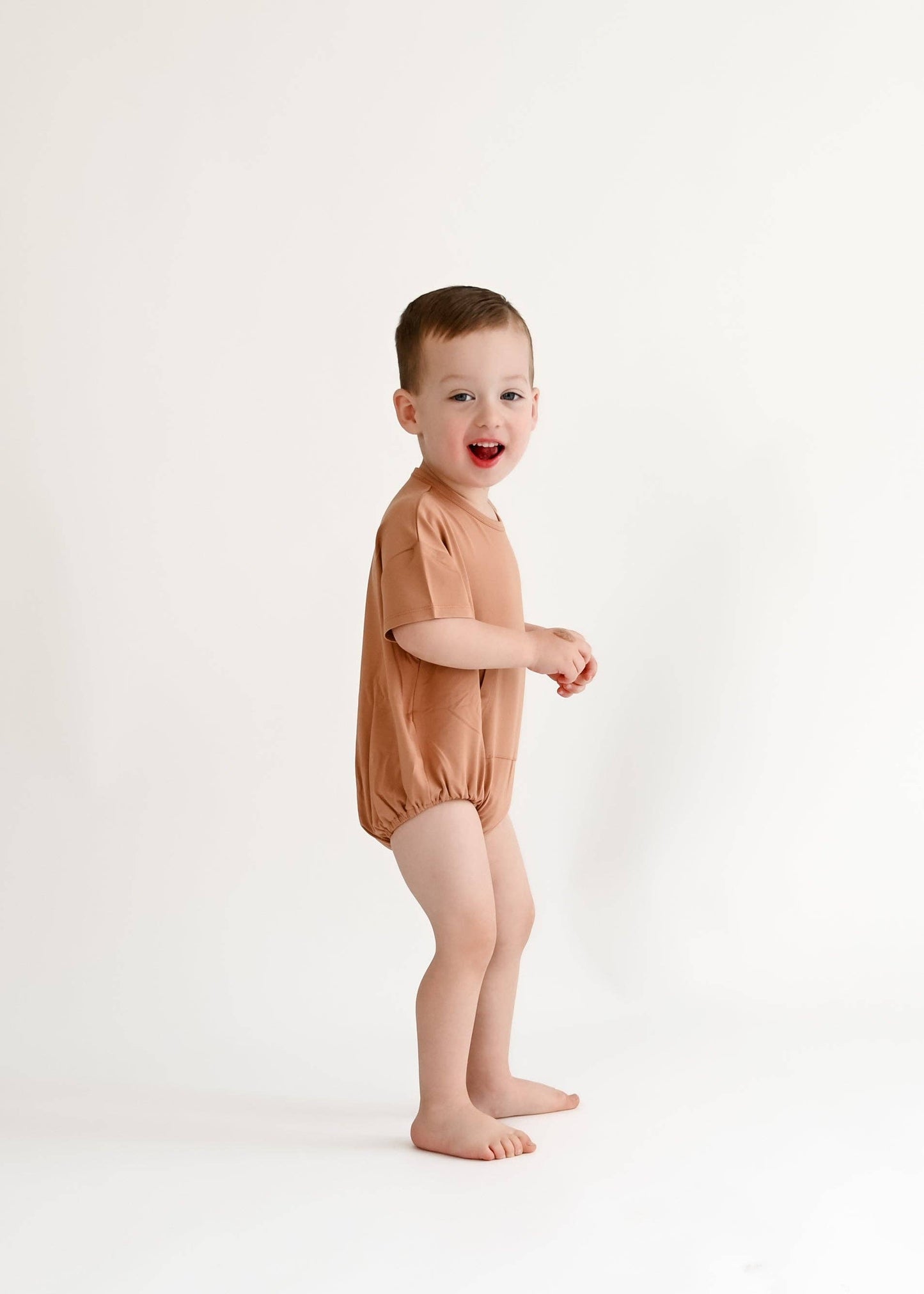Beech | Short Sleeve Bubble Romper