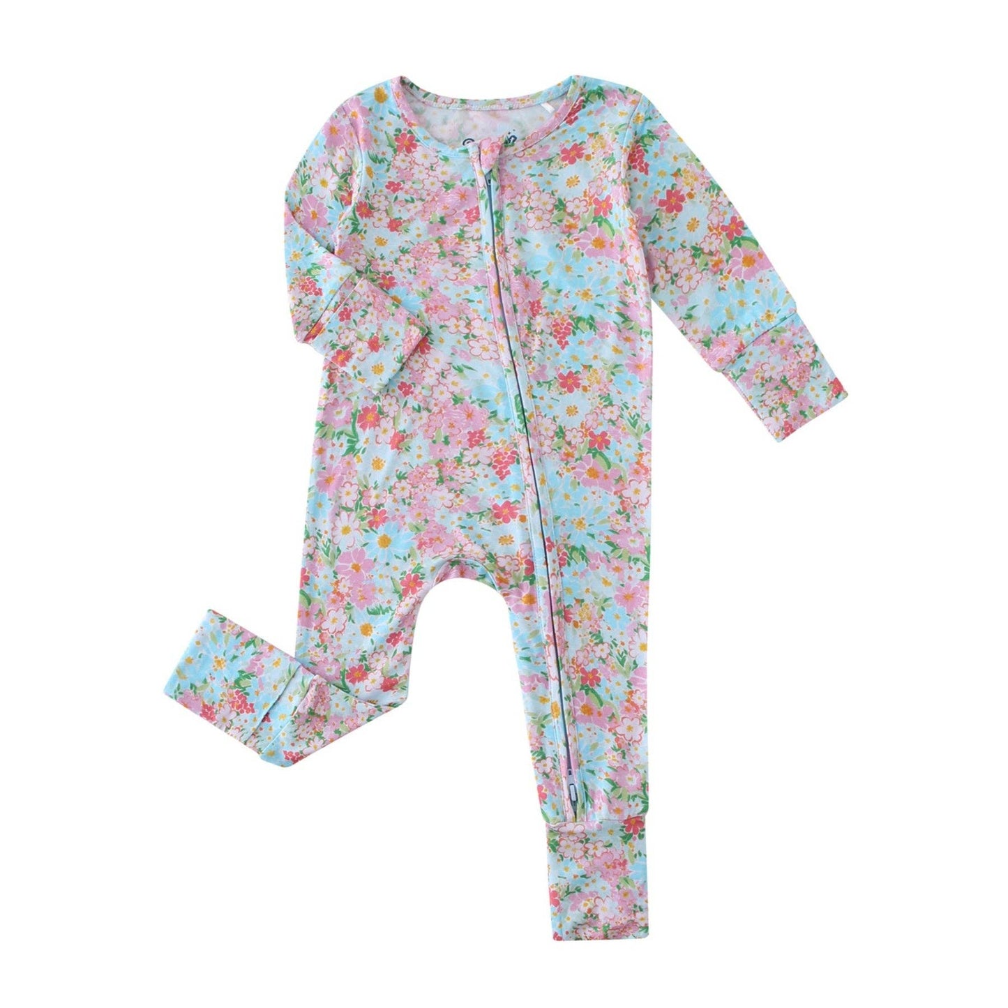 Babys Breath Bamboo Baby Convertible Zippy Romper