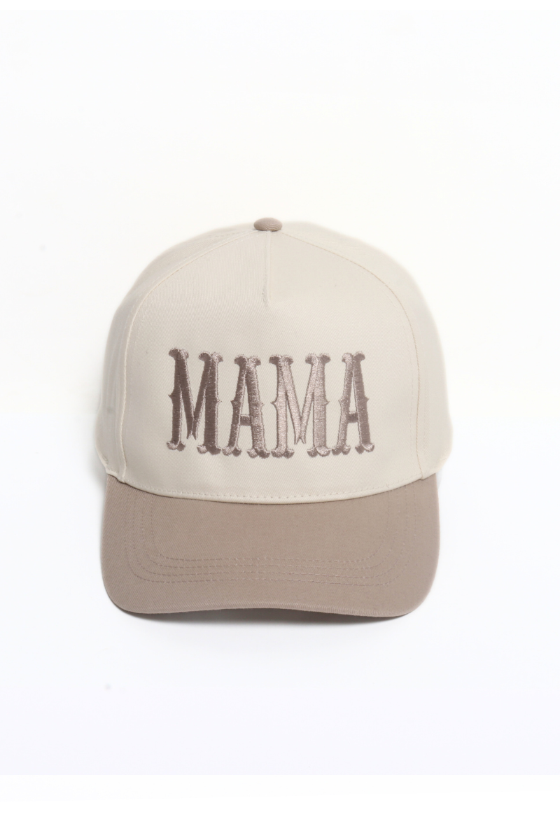 Embroidered MAMA Hat (7 Panel)