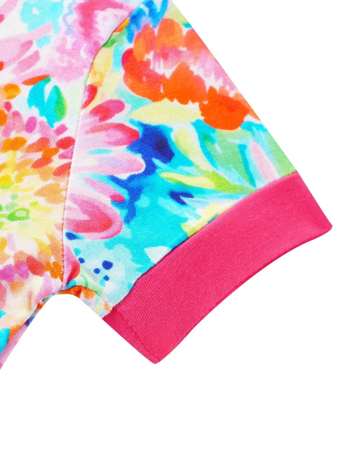 Coral Garden Bamboo Shorty Romper