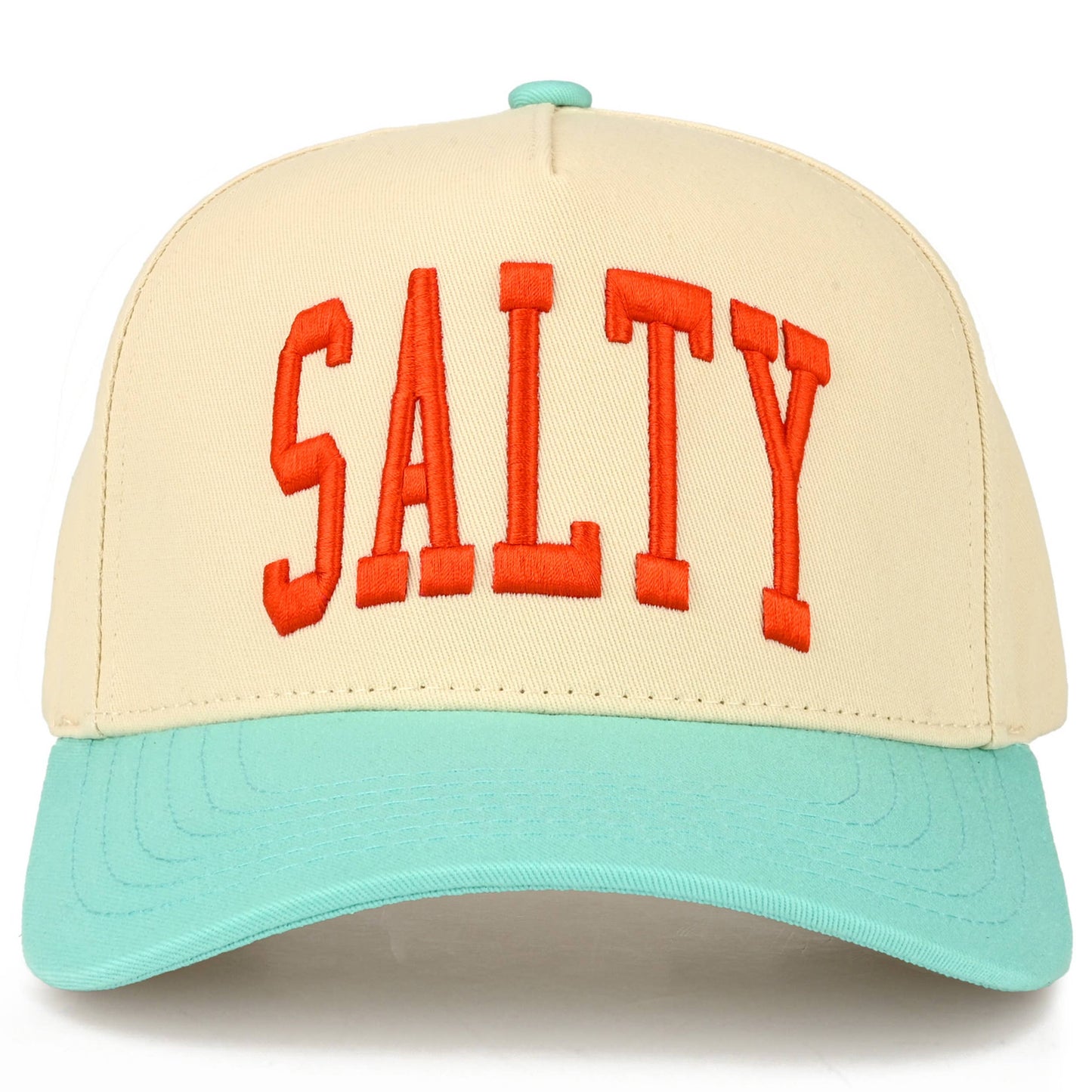 SALTY Embroidered Two-Tone Trucker Hat