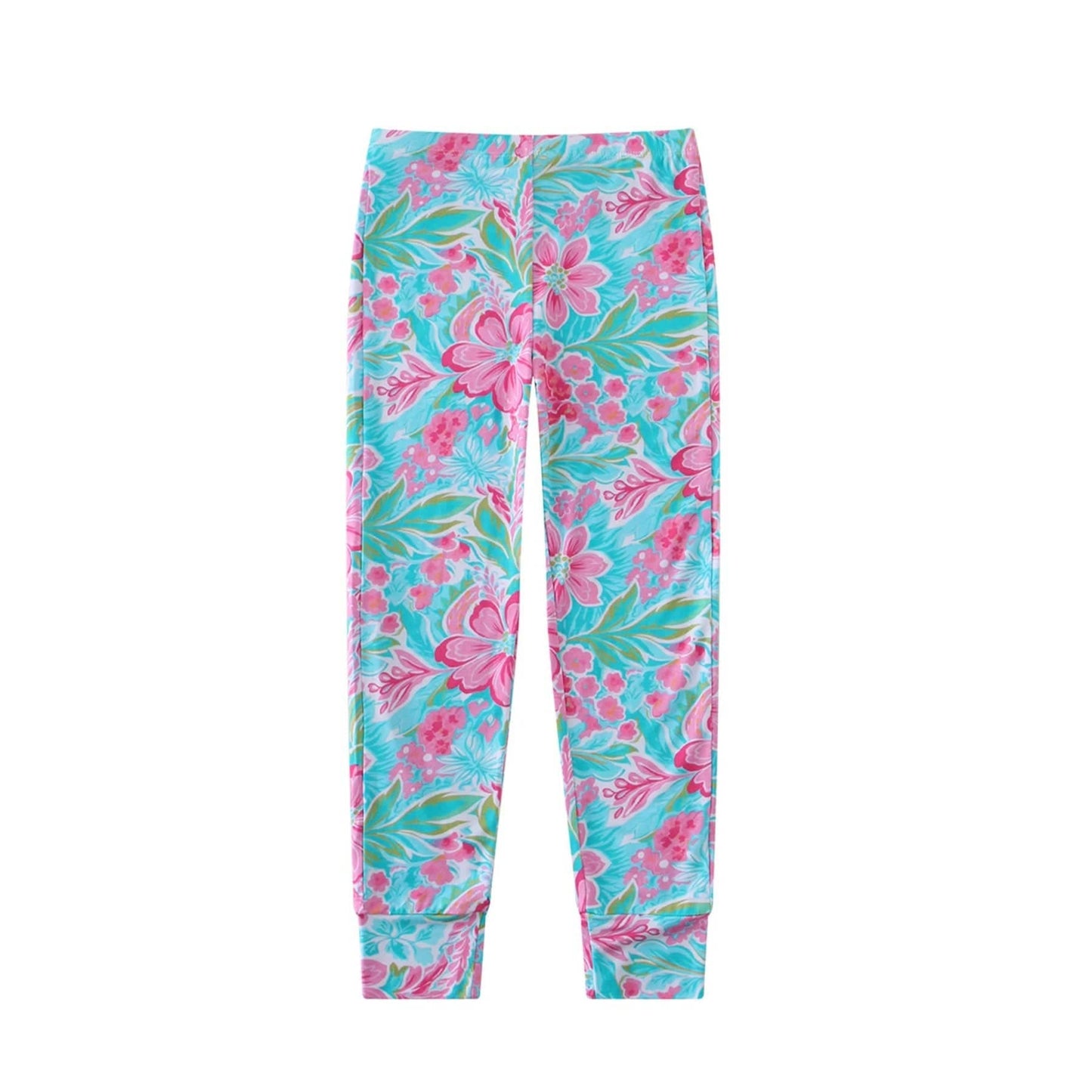 PoshTOT Summer Floral 2 Piece PJ Set