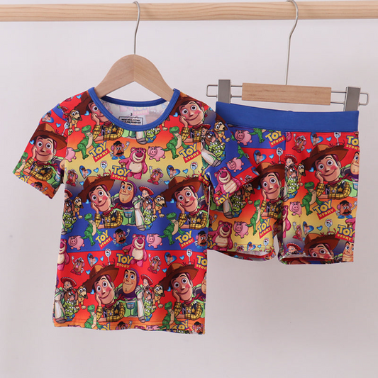 You’ve Got A Friend In Me Bamboo Set | Short Sleeve Short Set