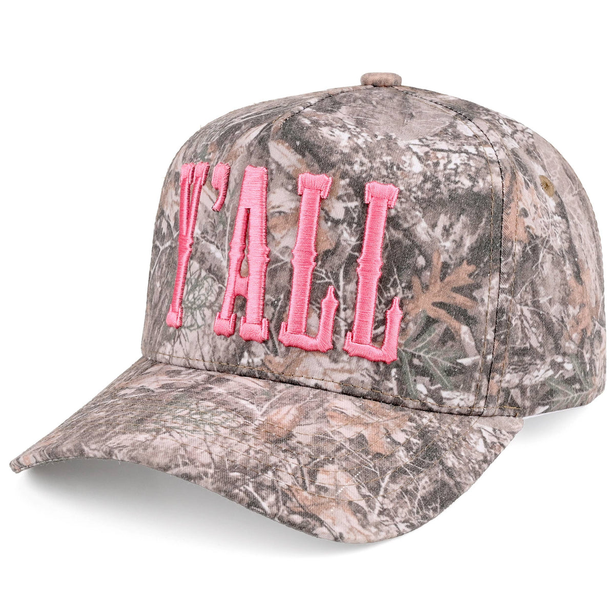Y'ALL Embroidered Two Tone Trucker Hat
