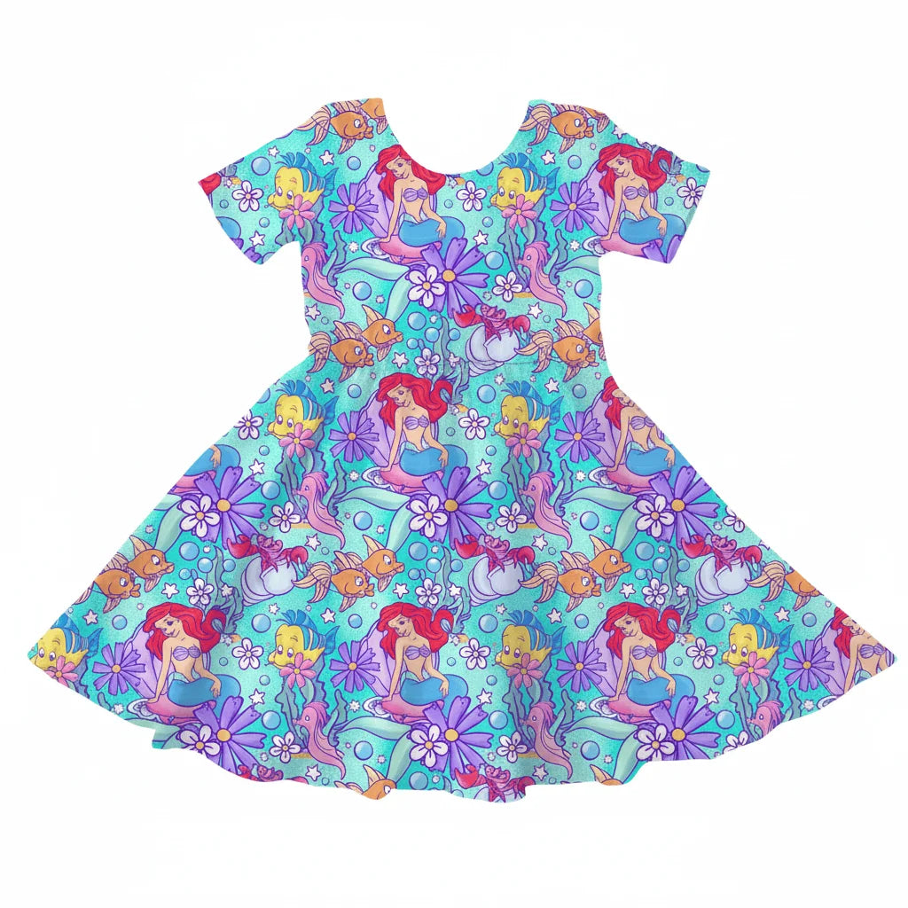 Part of Your World Twirl Dress