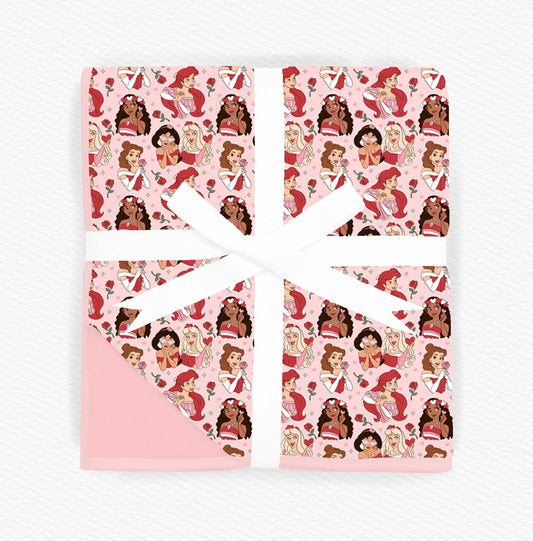 Royal Valentine Bamboo Blanket