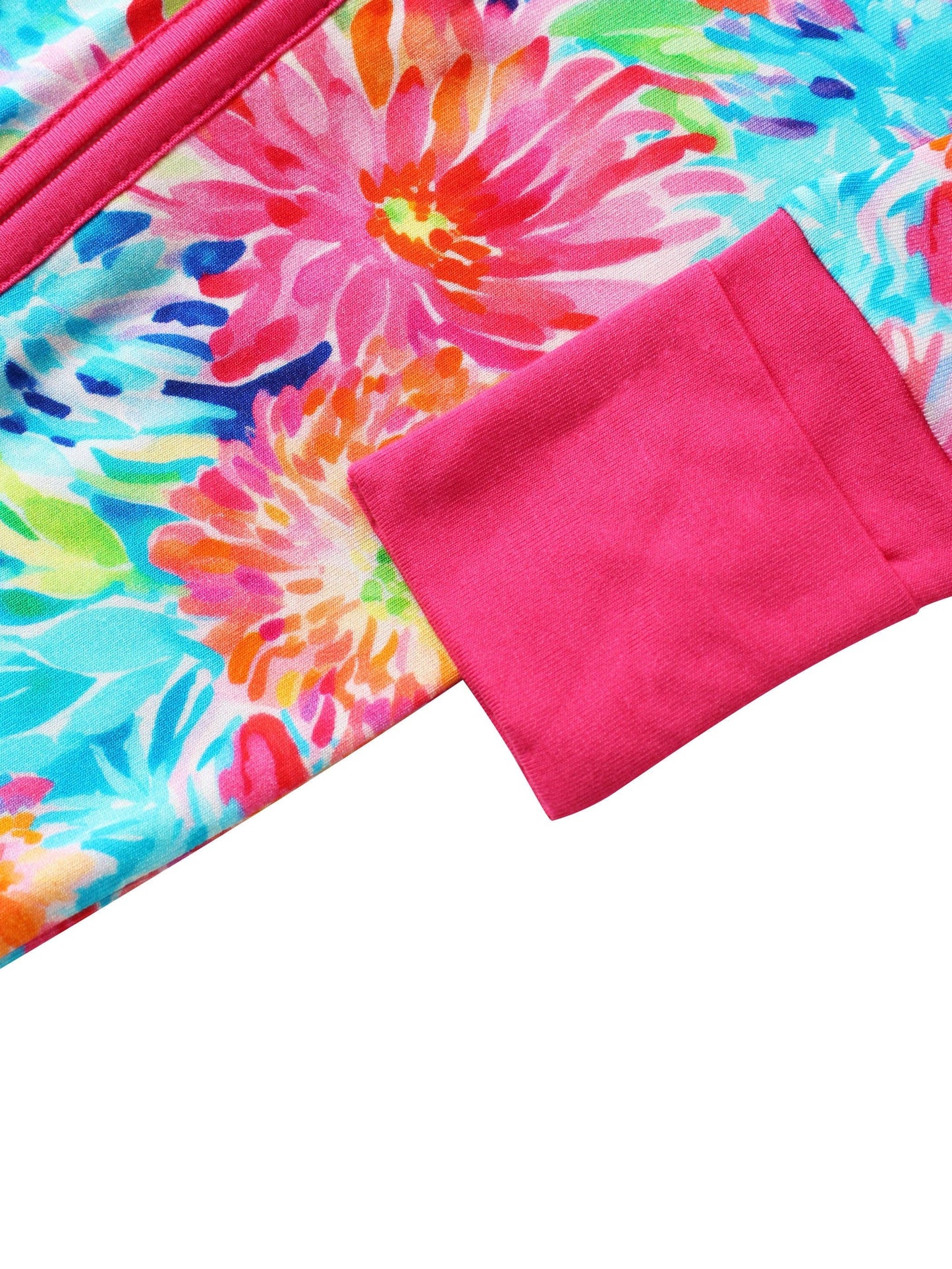 PoshTOT Chrysanthemum Bamboo Baby Convertible Zippy Romper