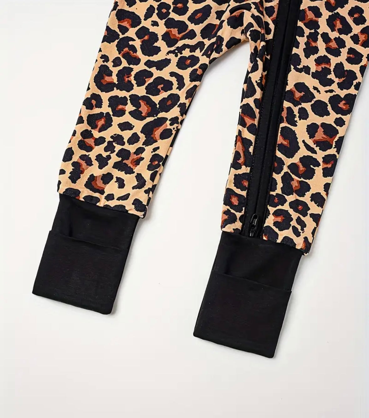 Leopard Zippy Romper