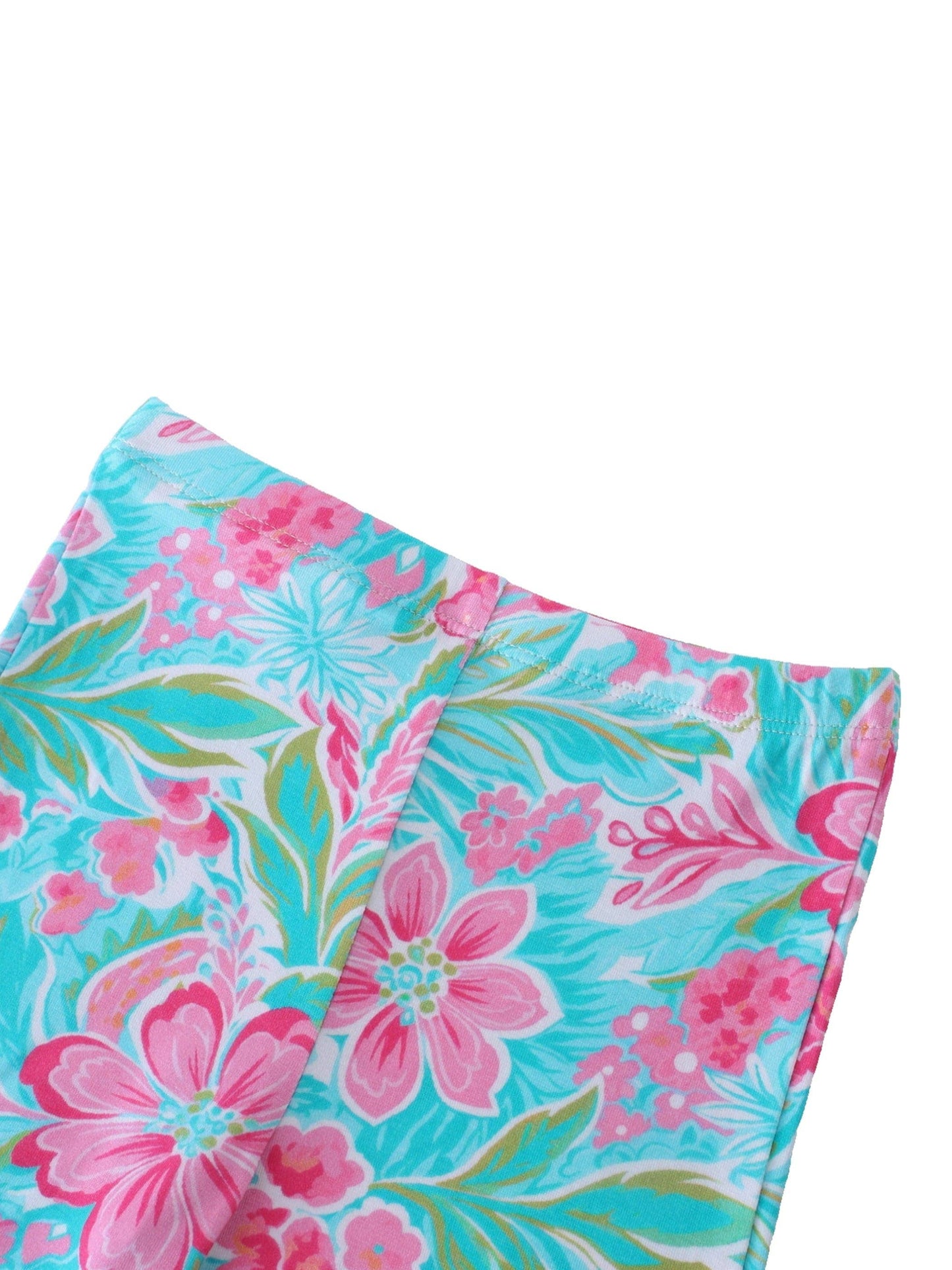 PoshTOT Summer Floral 2 Piece PJ Set