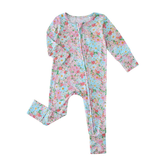 Babys Breath Bamboo Baby Convertible Zippy Romper