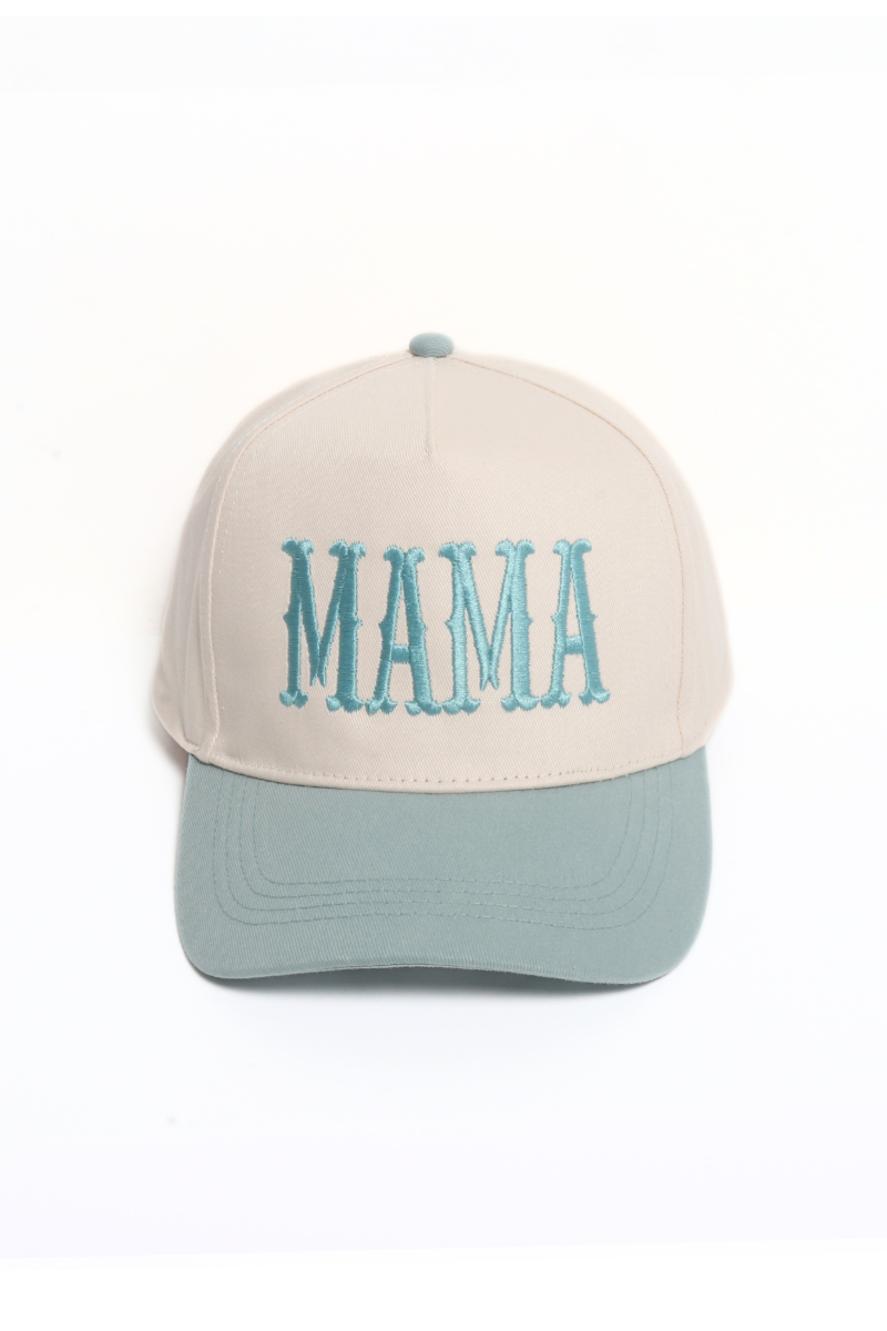 Embroidered MAMA Hat (7 Panel)