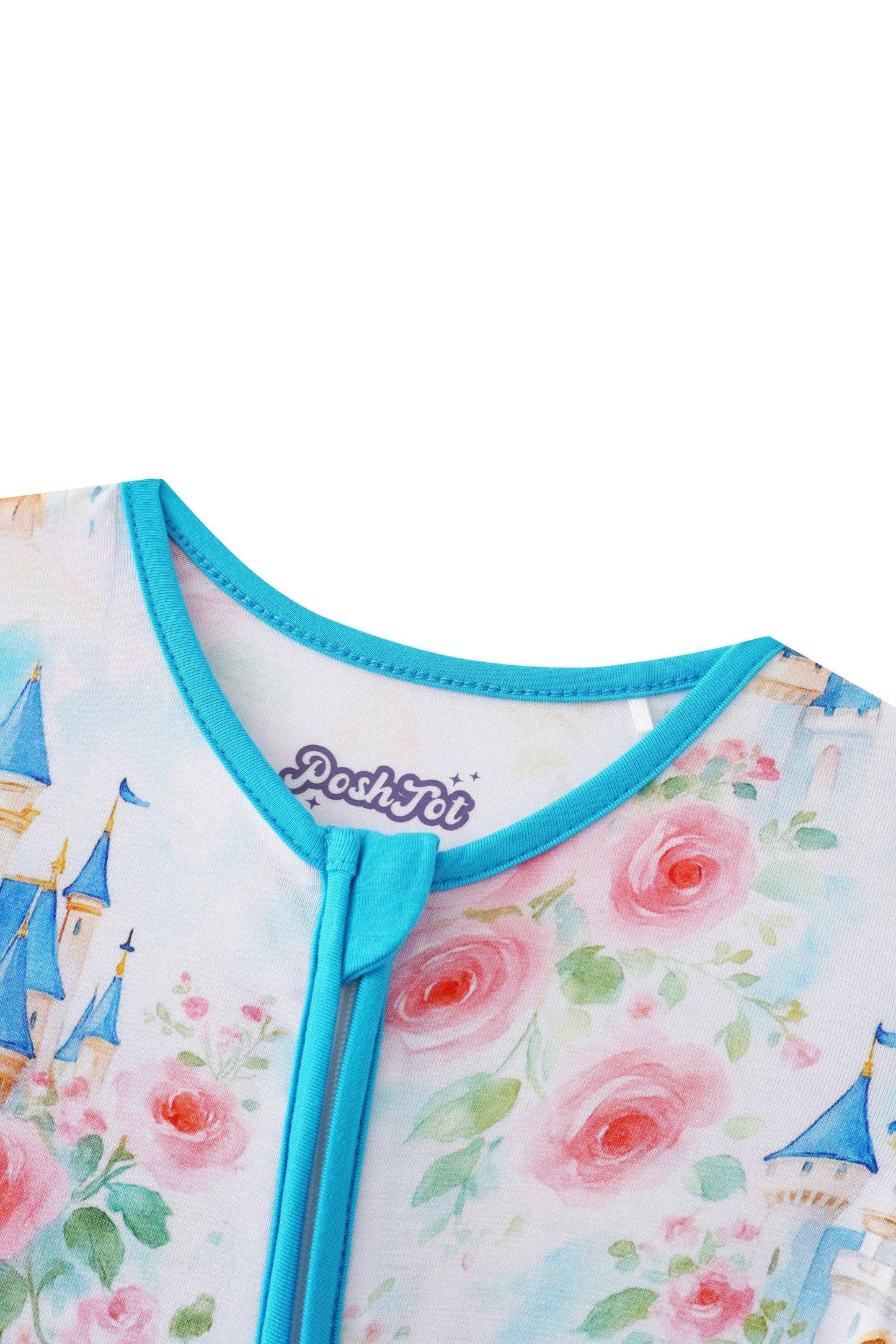 Castle of Roses Bamboo Baby Convertible Zippy Romper