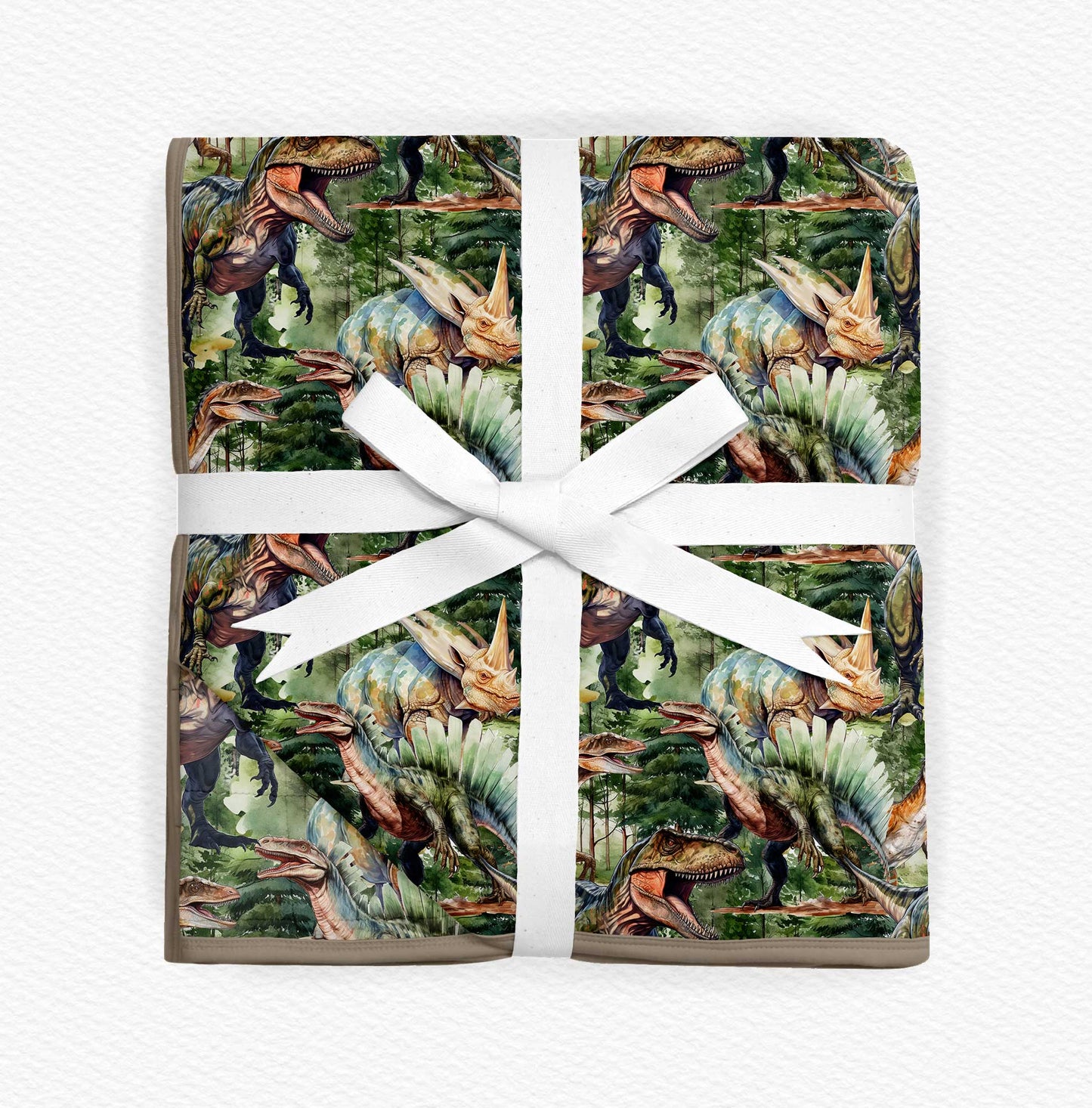 Dino World Bamboo Blanket