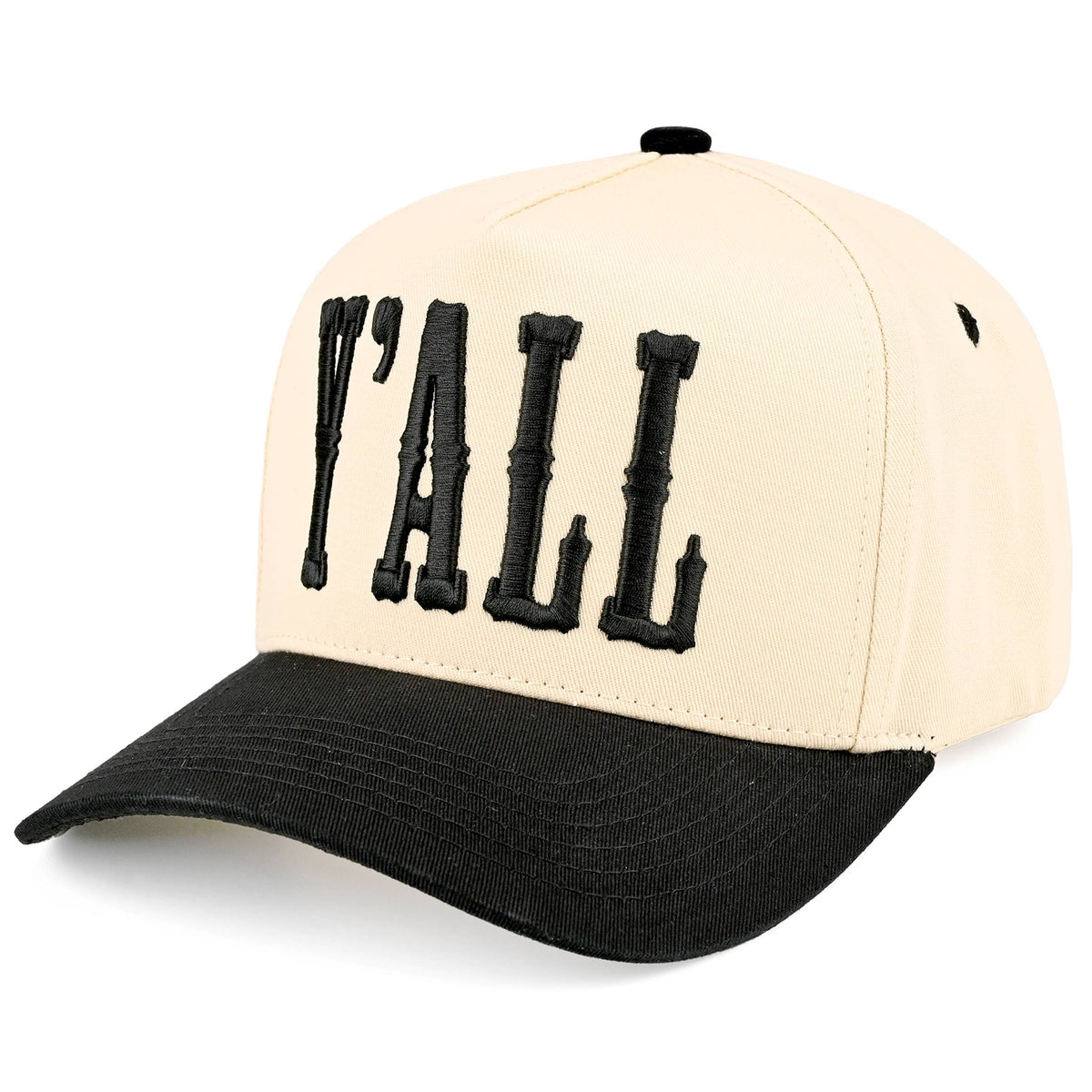 Y'ALL Embroidered Two Tone Trucker Hat