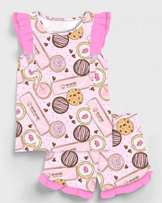 Cookie Crumbs Bamboo Short Sleeve Lounge Set