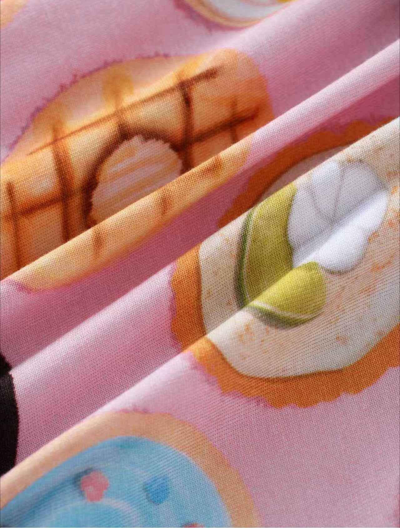 PoshTOT Cookie Bamboo Girls Twirl Dress