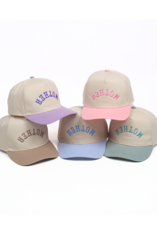 Upside Down Embroidered MOTHER Trucker Hat