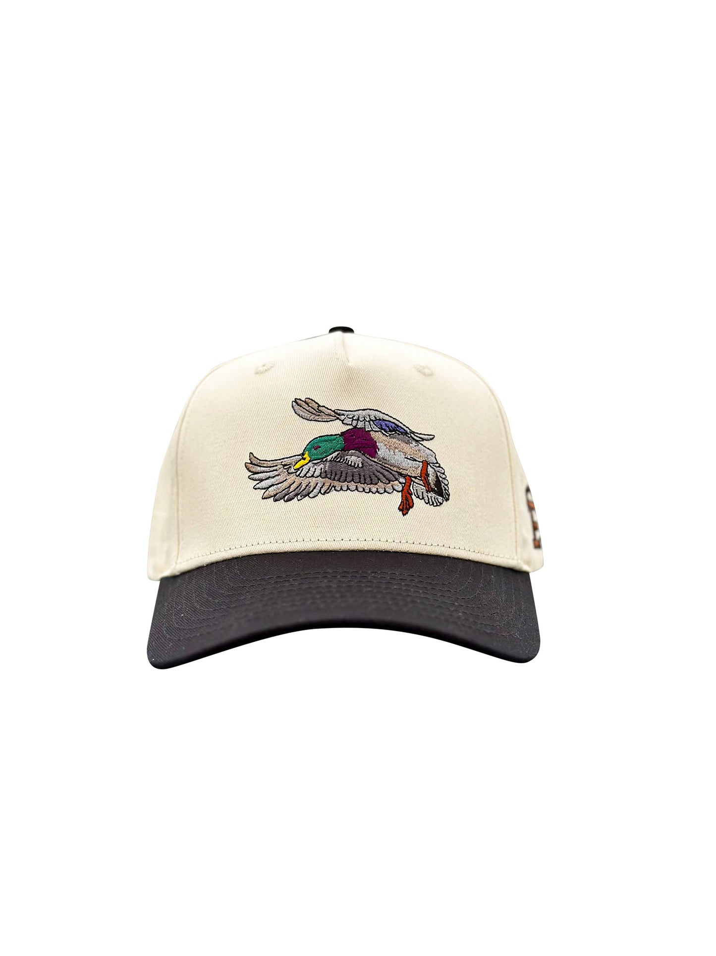 Cream/Black Mallard Trucker