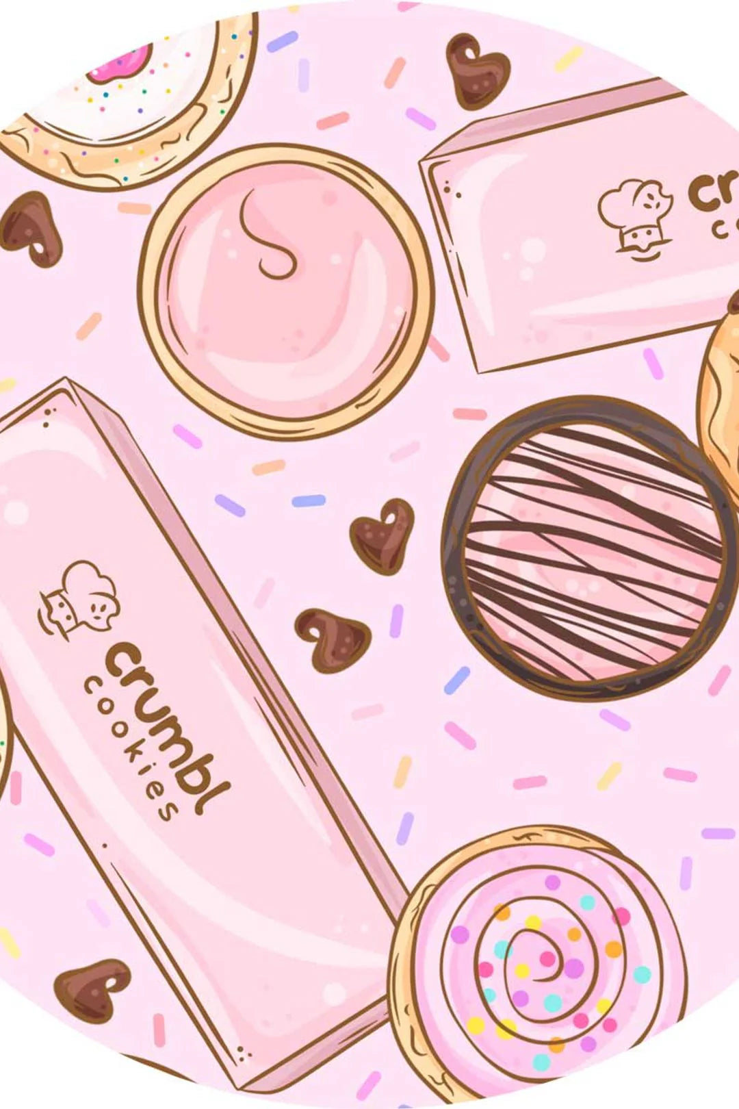 Cookie Crumbs Bamboo Short Sleeve Lounge Set