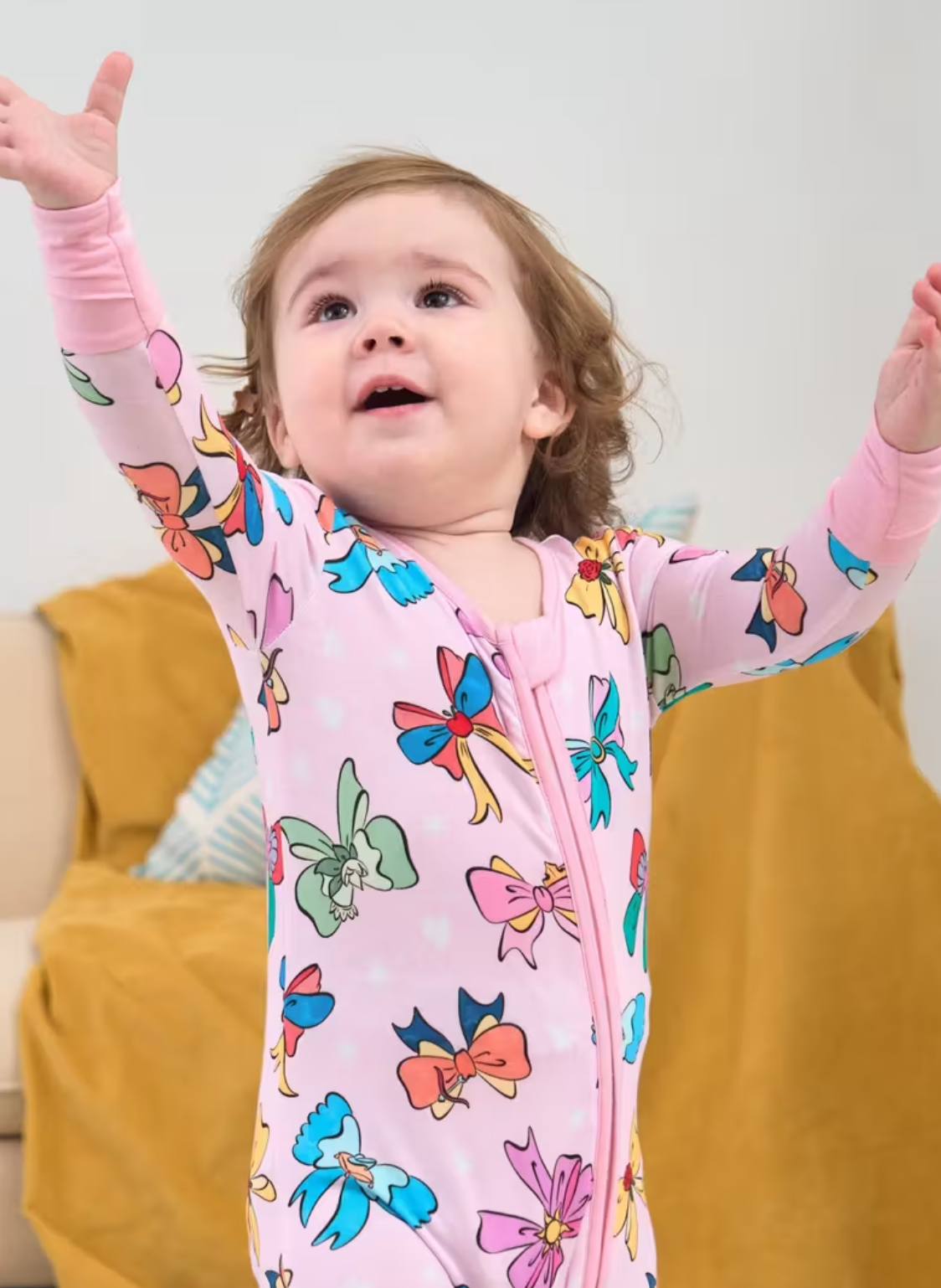 Princess Bows Zippy Romper