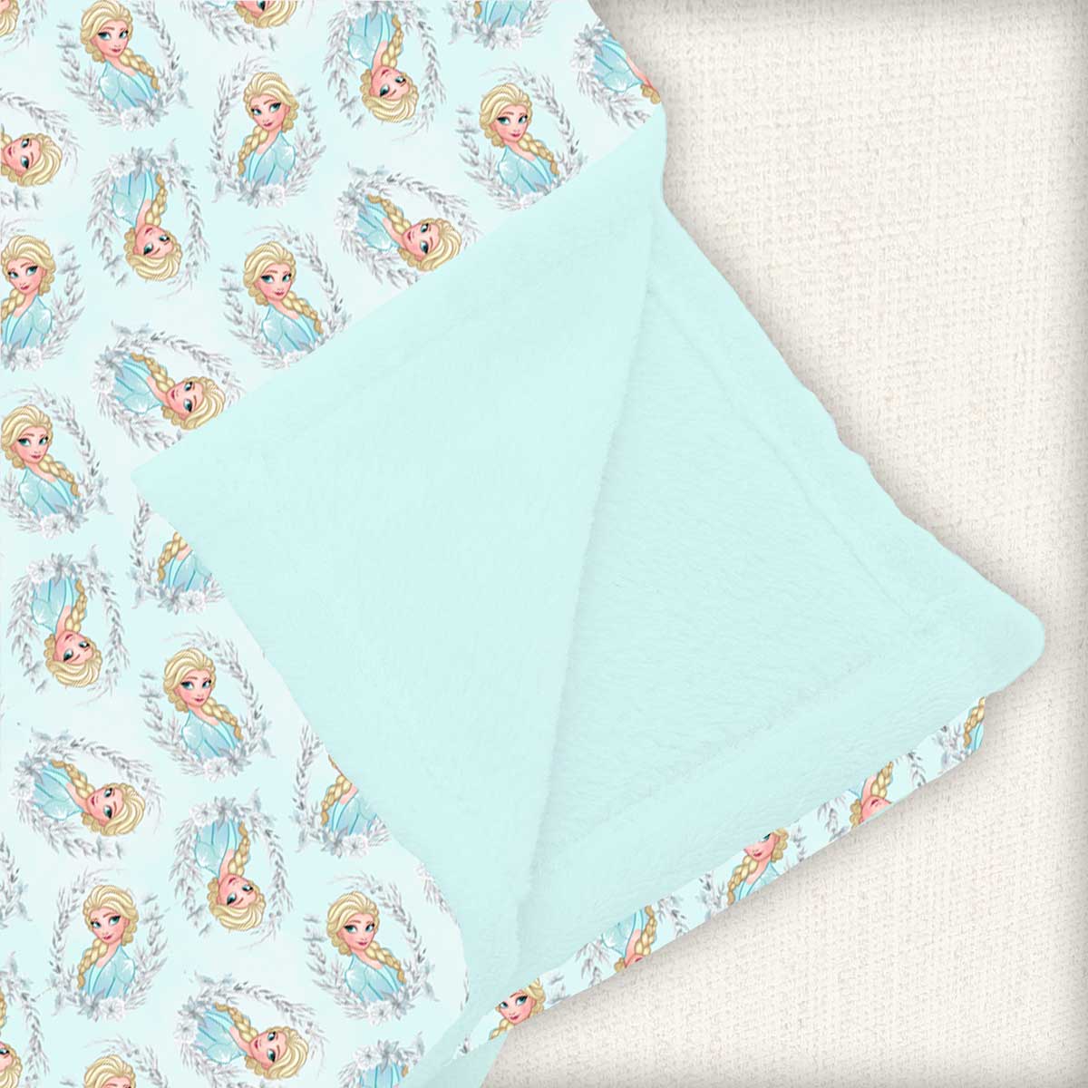 Ice Princess Minky Lush Bamboo Blanket