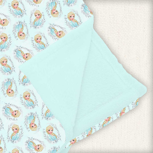 Ice Princess Minky Lush Bamboo Blanket
