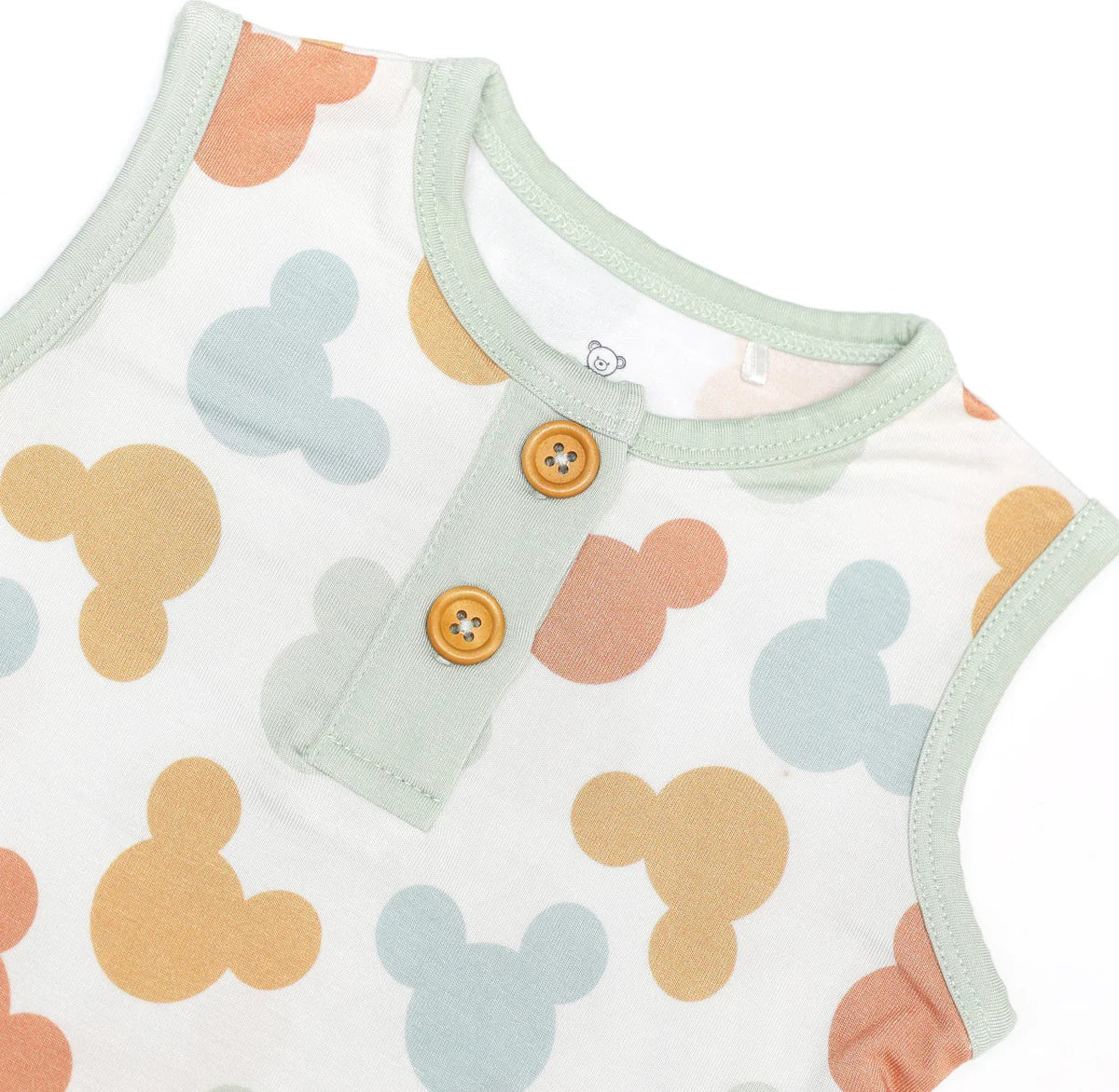 Boho Ears Bamboo Shortie Tank Romper