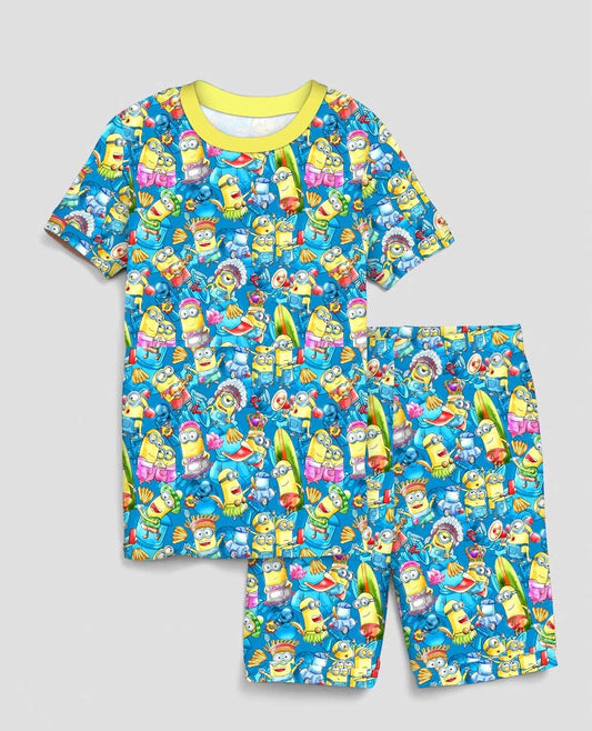 Despicable Minions Short Sleeve Lounge Set