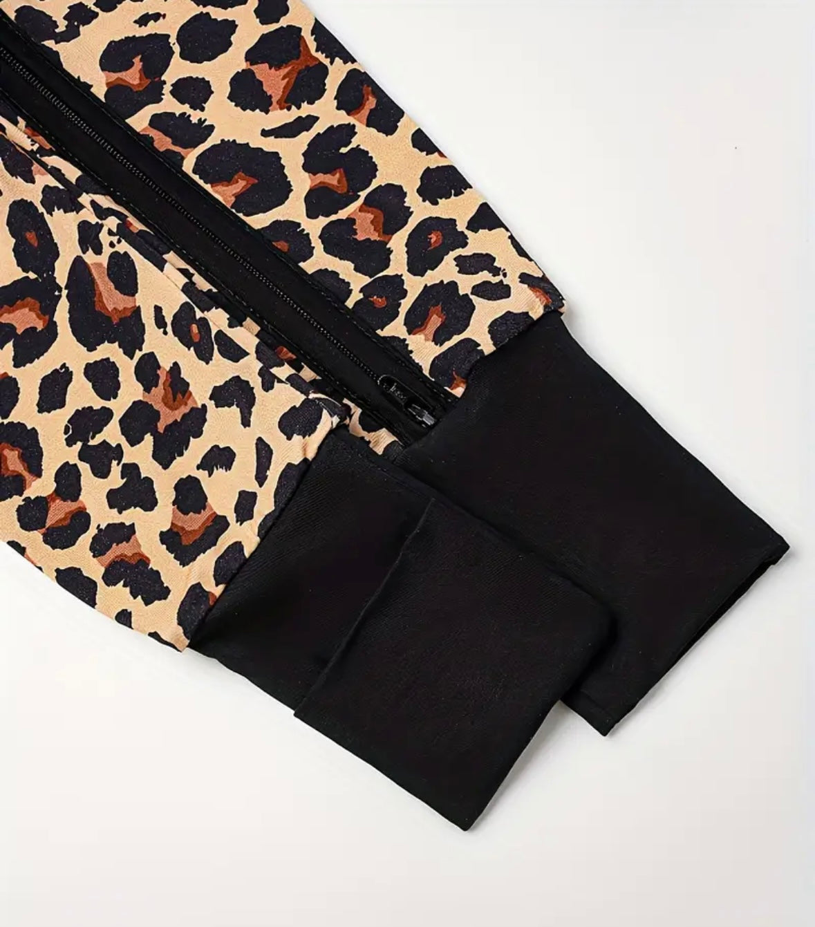 Leopard Zippy Romper