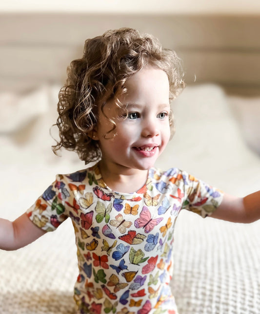 Butterflies 2-piece PJ set