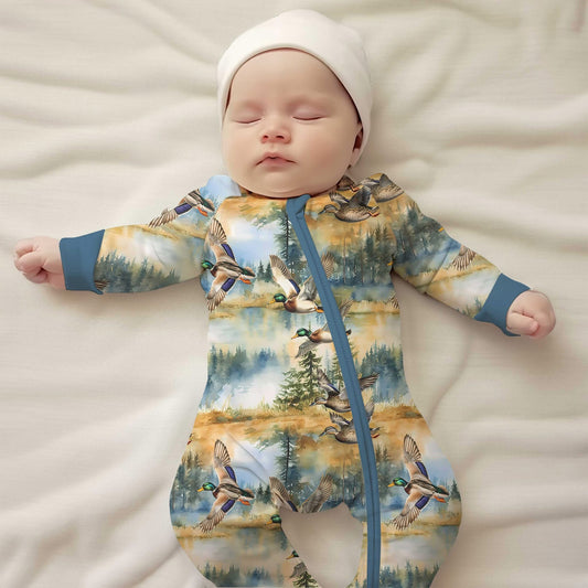 In Flight Bamboo Convertible Zippy Romper
