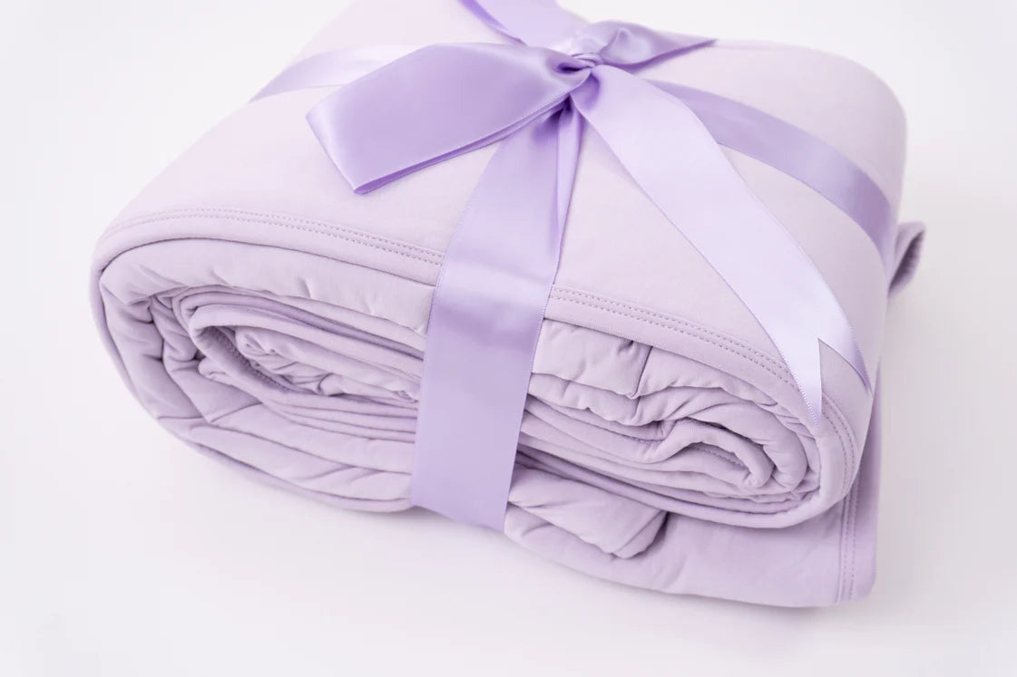 Dusk | Bloom Quilted Blanket 70x50”