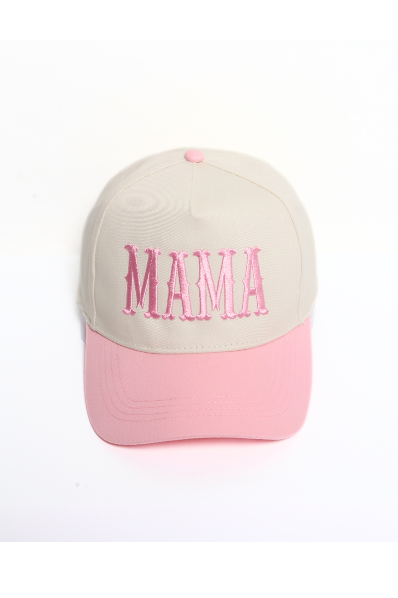 Embroidered MAMA Hat (7 Panel)