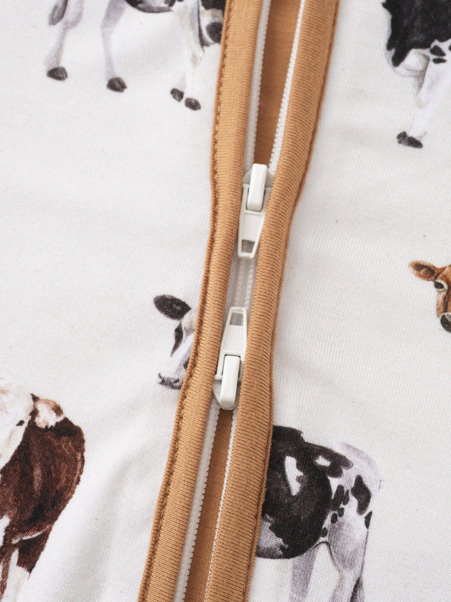 Brown Cow Bamboo Shorty Romper