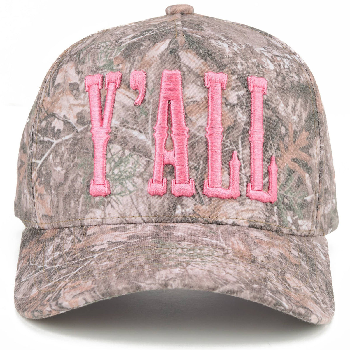 Y'ALL Embroidered Two Tone Trucker Hat