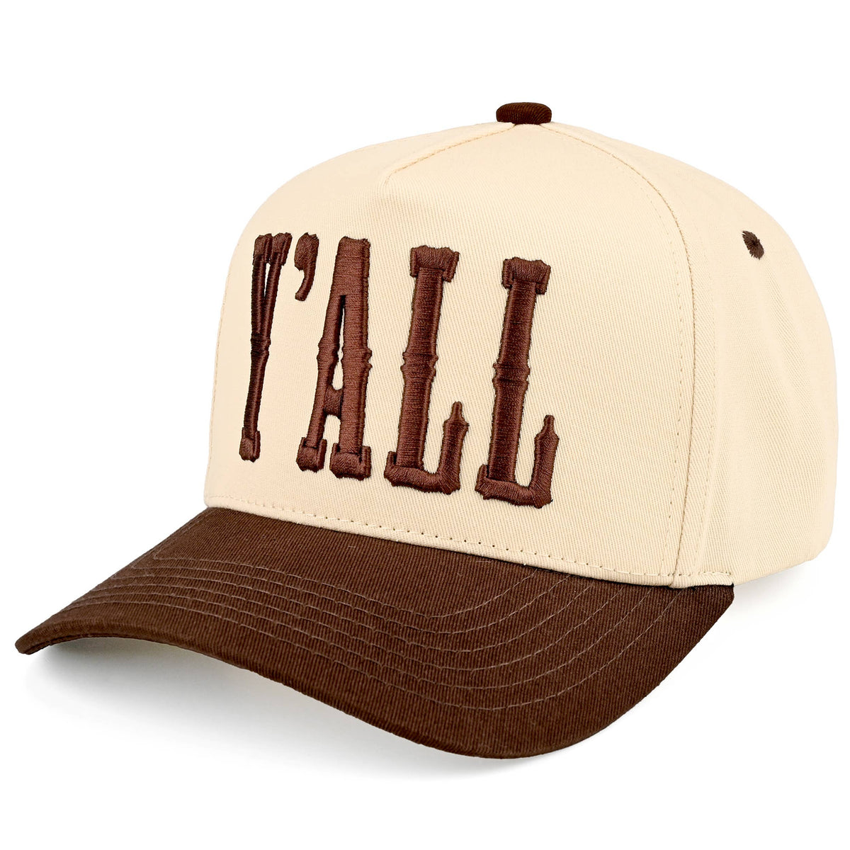 Y'ALL Embroidered Two Tone Trucker Hat
