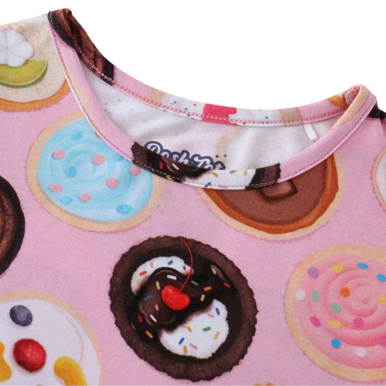 PoshTOT Cookie Bamboo Girls Twirl Dress